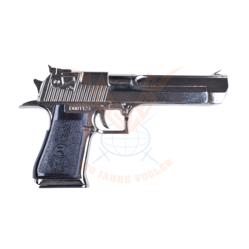 Pistole Desert Eagle vernickelt