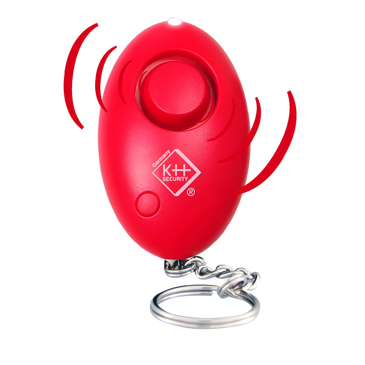 Schlüsselalarm inkl. LED-Licht pink