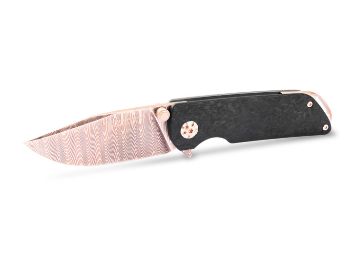 Taschenmesser Böker M4 Sherman Damast Rose Gold