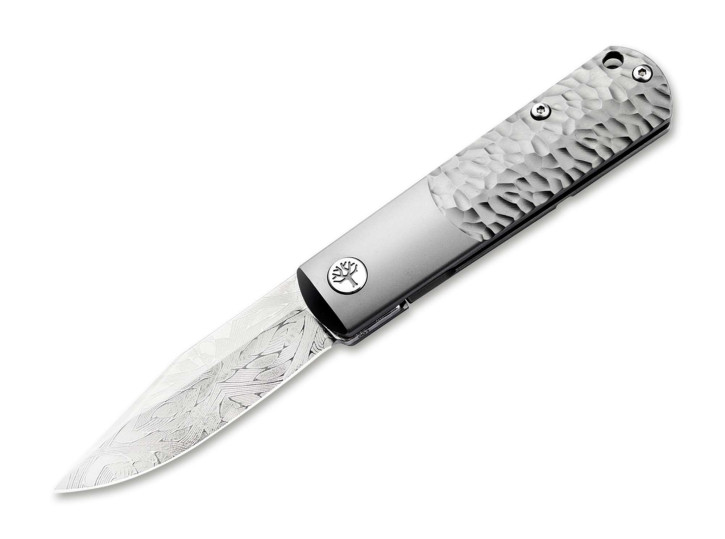 Taschenmesser Böker BRLW Meteoritendamast Platinum Edition