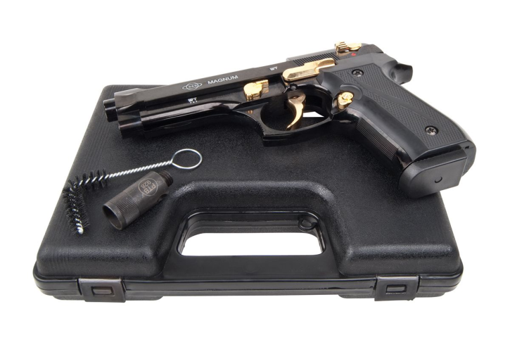 Gaspistole Ekol Firat Magnum schwarz/gold