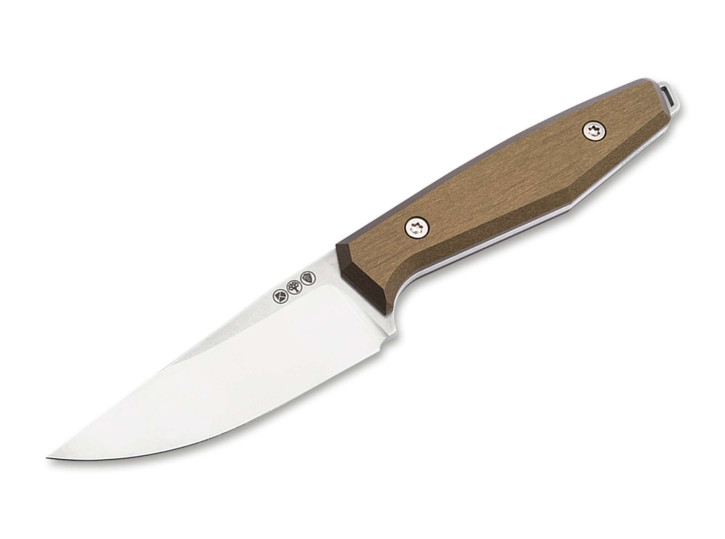 Feststehendes Messer Böker Daily Knives AK1 Droppoint MagnaCut Gold