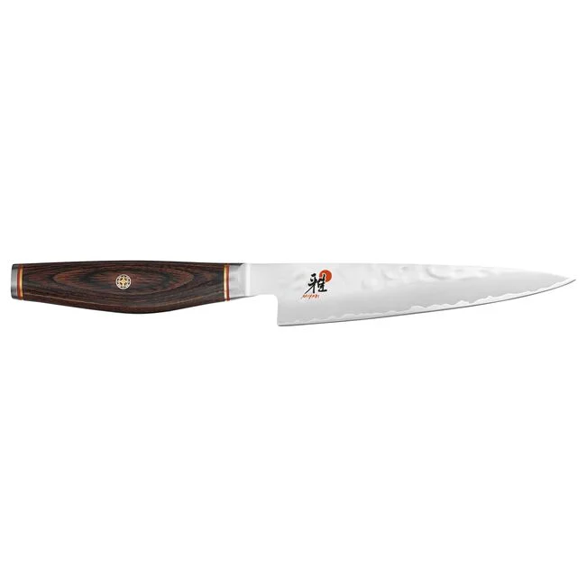 MIYABI 6000 MCT Shotoh 13 cm, Pakka Holz