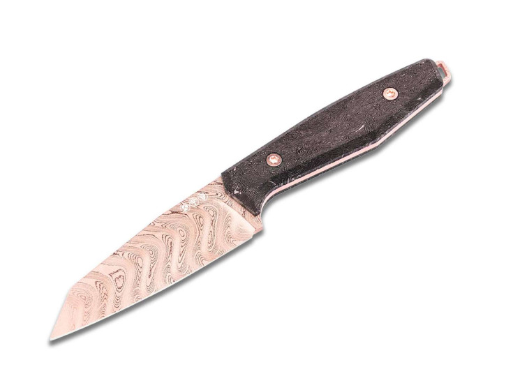 Feststehendes Messer Böker Daily Knives AK1 Roségold Damast