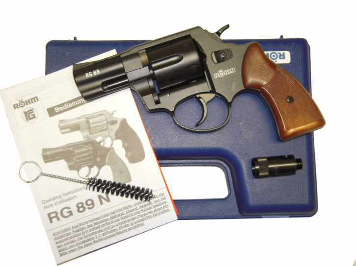 Röhm RG 89 N, brüniert, 9mm R Knall