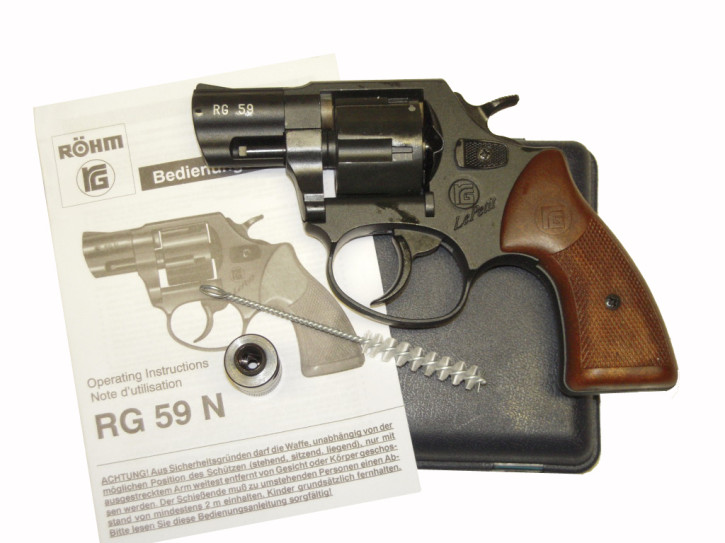 Röhm RG 59 N, brüniert, 9mm R Knall