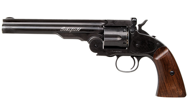 Schofield 6' Revolver Aging black