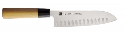 H-16 Chroma Haiku Santoku 17 cm, Kullenschliff