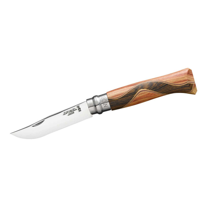 Opinel Sammlermesser No 08, Chaperon Design, rostfrei