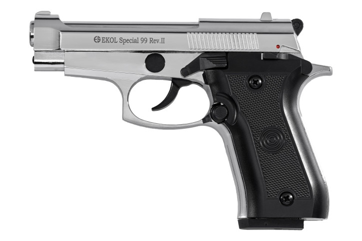 EKOL Special 99 Chrom 9mm P.A.K. Gas Signal Waffe