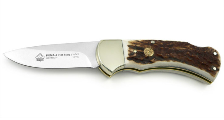 PUMA 4-star stag  Taschenmesser