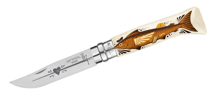 Opinel No 08 THE SWORDFISHERMAN, Limited Edition