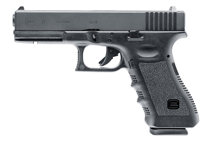 Glock 17 mit Metallschlitten,Blowback und einstellbares Shoot-up