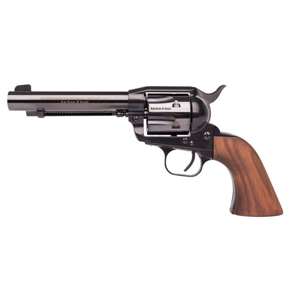 Weihrauch Western HW Single Action Revolver, brüniert, 9mm R Knall