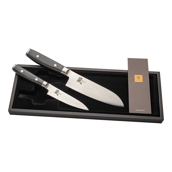 Yaxell Kochmesser-Set Santoku/Universal RAN