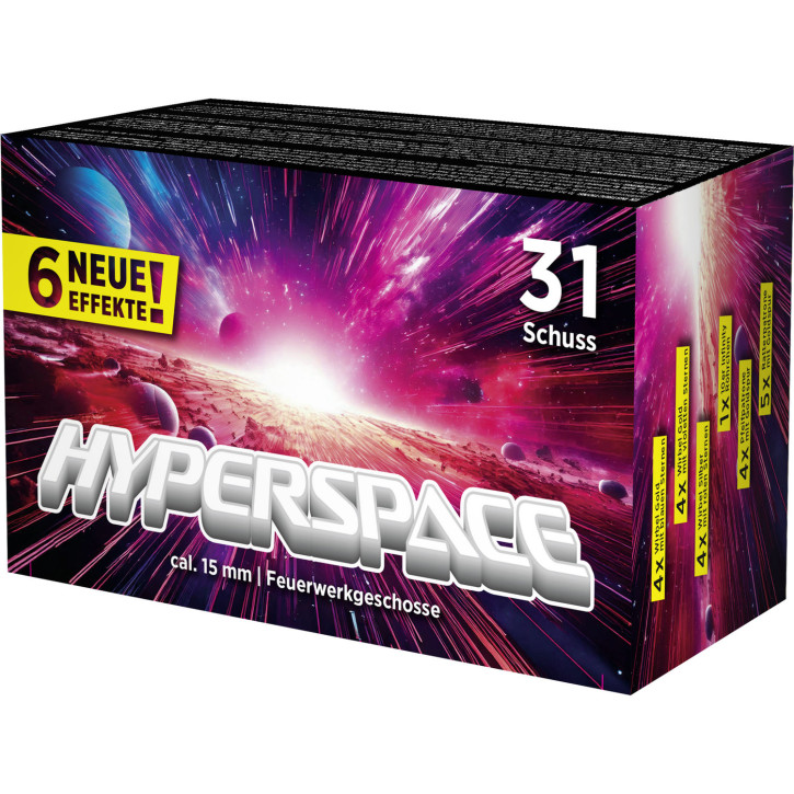 Umarex Hyperspace Set cal. 15 mm, Schachtel mit 31 Effekten Umarex Hyperspace Set cal. 15 mm, Schachtel mit 31 Effekten