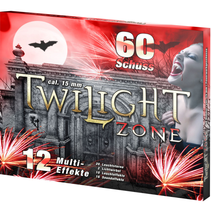 Twilight Zone 60 Schuß Sortiment Pistolenfeuerwerk