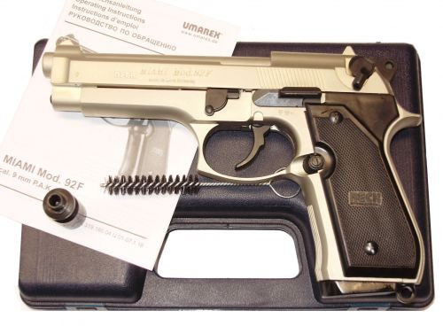 Reck Miami 92 F, vernickelt, 9mm P.A.K.