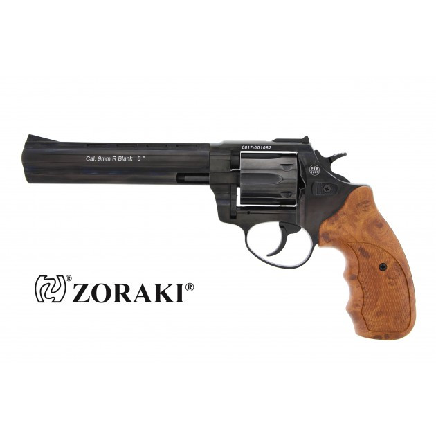 Zoraki R1 6", schwarz glänzend, Signalrevolver