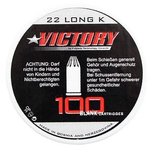 Victoria Platzpatronen cal. .22 l. 100 Schuss