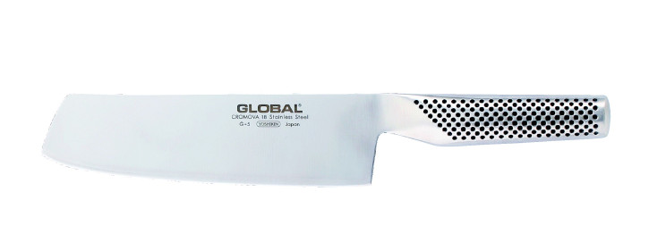 Global G-5 Universalmesser zum  Hacken abgerundet, 18 cm