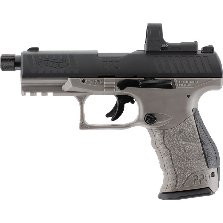 Walther PPQ M2 Q4 TAC Combo 4.6" Set cal. 4,5 mm (.177) Diabolo Luftpistole