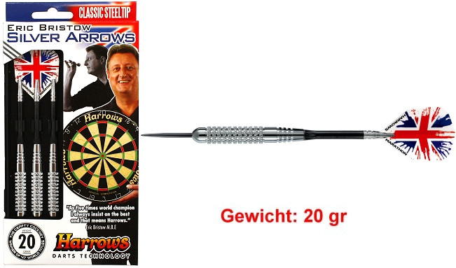 Steeldart SILVER ARROW Gewicht 20 gr