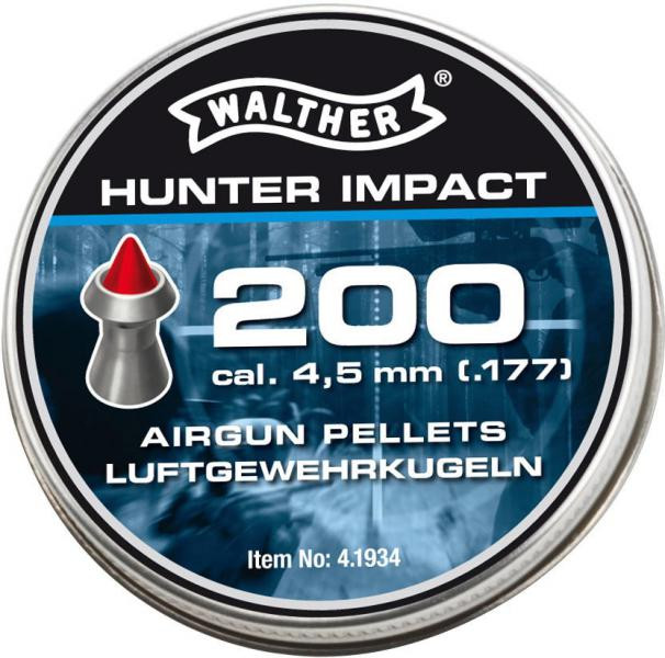 Walther Hunter Impact Kal. 4,5 mm, 200 Stk.