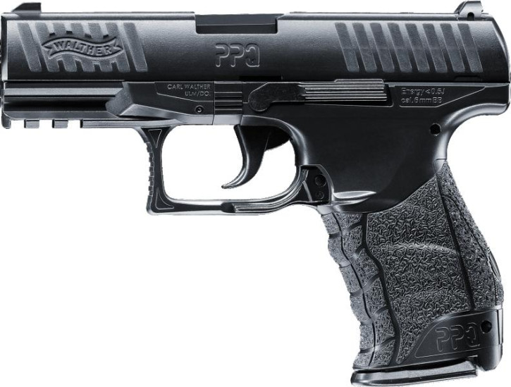 Walther PPQ cal. 6 mm BB mit Metallschlitten und schwerem Magazi