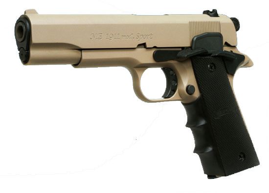 Melcher 1911 Modell Sport Sand, Kunststoffgriff