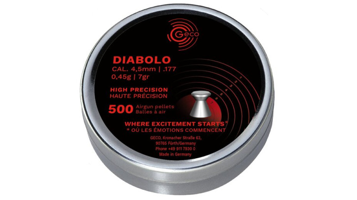 GECO DIABOLO 0,45g/7,0gr Ø4,50