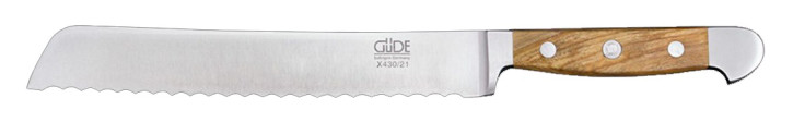 Güde Alpha Olive Brotmesser 21cm