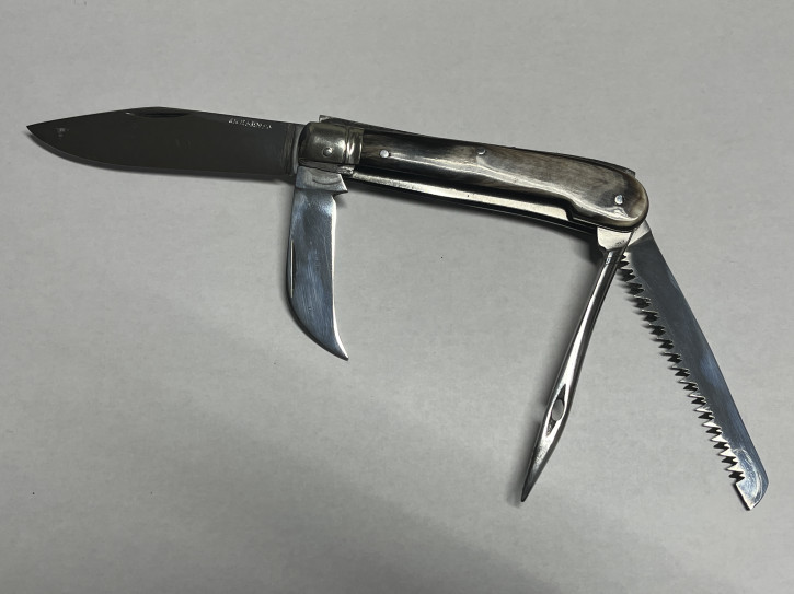 Matthes Bauernmesser 4 teilig mit Hornbeschalung