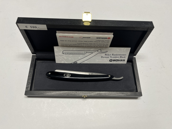 Böker Manufaktur Solingen Damast Ebenholz