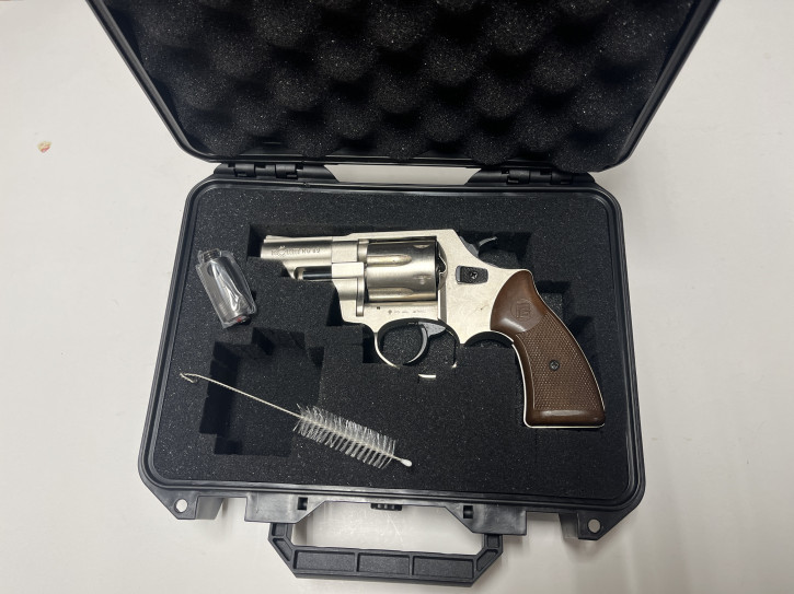 Röhm RG 89 vernickelt Trommelrevolver