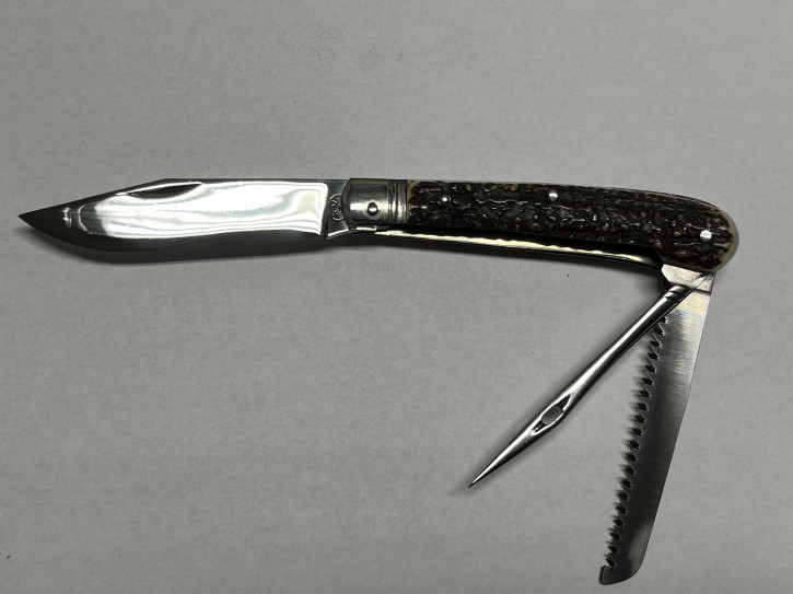 Original dreiteiliges Bauernmesser von Karl Veihelmann aus Tuttlingen