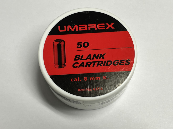 Platzpatronen Kaliber 8 mm 50 Stück Umarex Platzpatronen Kaliber 8 mm 50 Stück Umarex