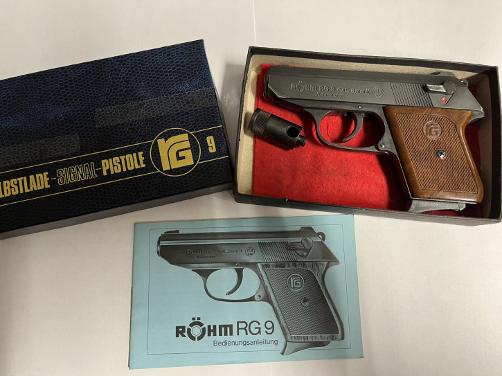 Röhm RG 9 brüniert  8mm Knall