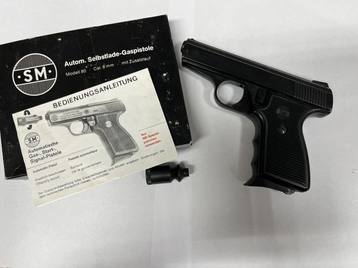 SM Mod.80 Sammlerpistole 8mm