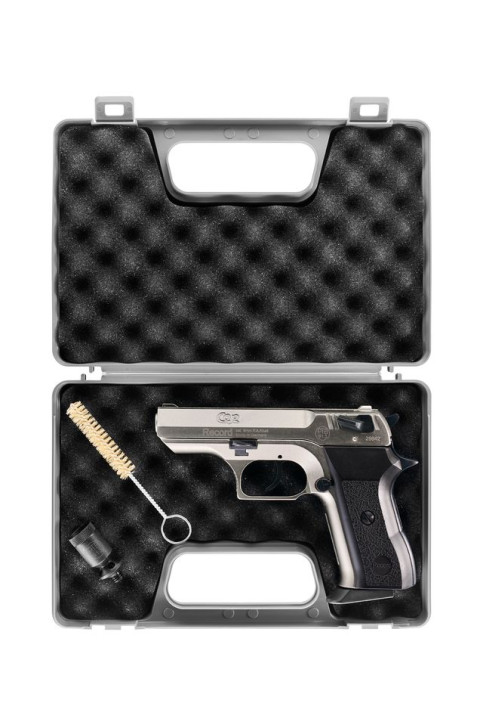 Model Record Mod. COP, vernickelt, 9mm P.A.K.