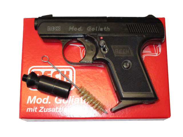 Reck Goliath, brüniert, 9mm P.A.K.