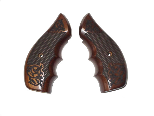 S&W Chief Special Holzgriffschalen "Ornament"