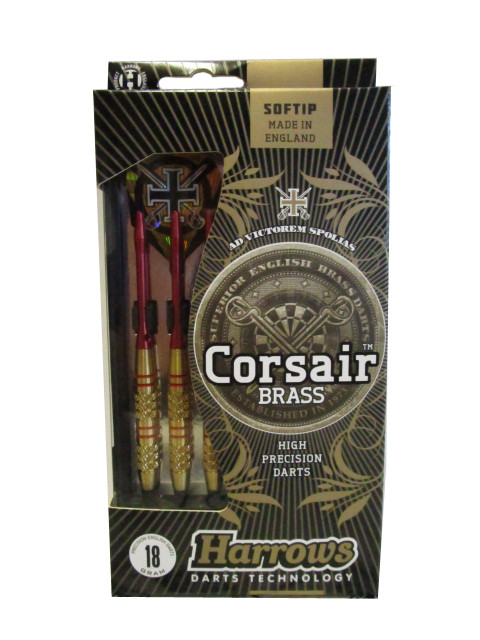 HARROWS Corsair rot 18g Softdart