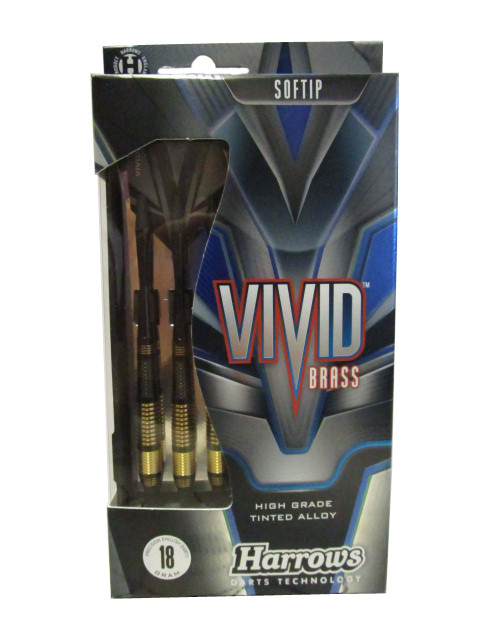 HARROWS Vivid 18g Softdart Schwarz