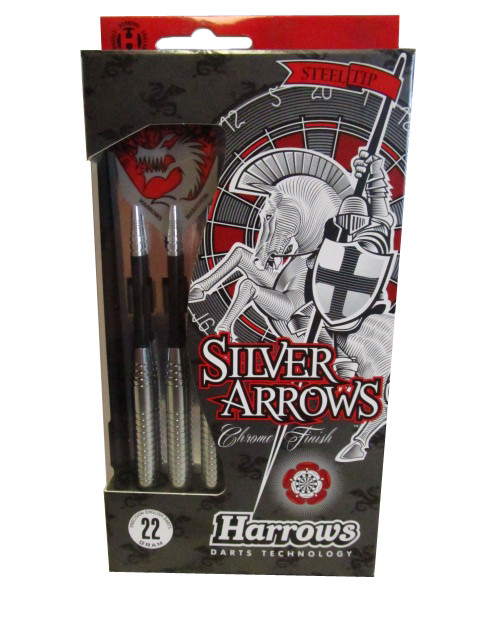 HARROWS Silver Arrows 22g Steeldart