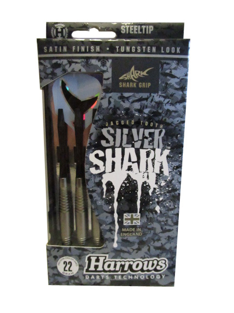 HARROWS Silver Shark 22g Steeldart