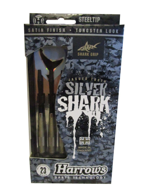 HARROWS Silver Shark 23g Steeldart