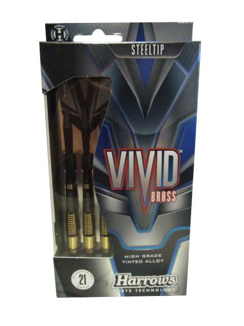 HARROWS Vivid schwarz 21g Steeldart