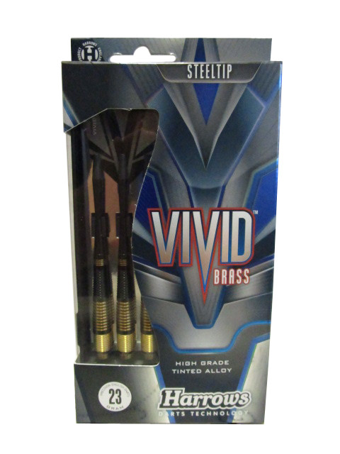 HARROWS Vivid schwarz 23g Steeldart