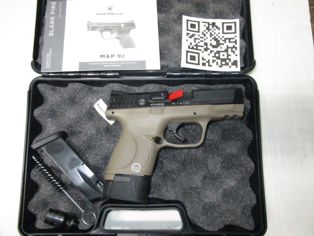 Smith & Wesson M&P 9C, FDE, 9mm P.A.Knall